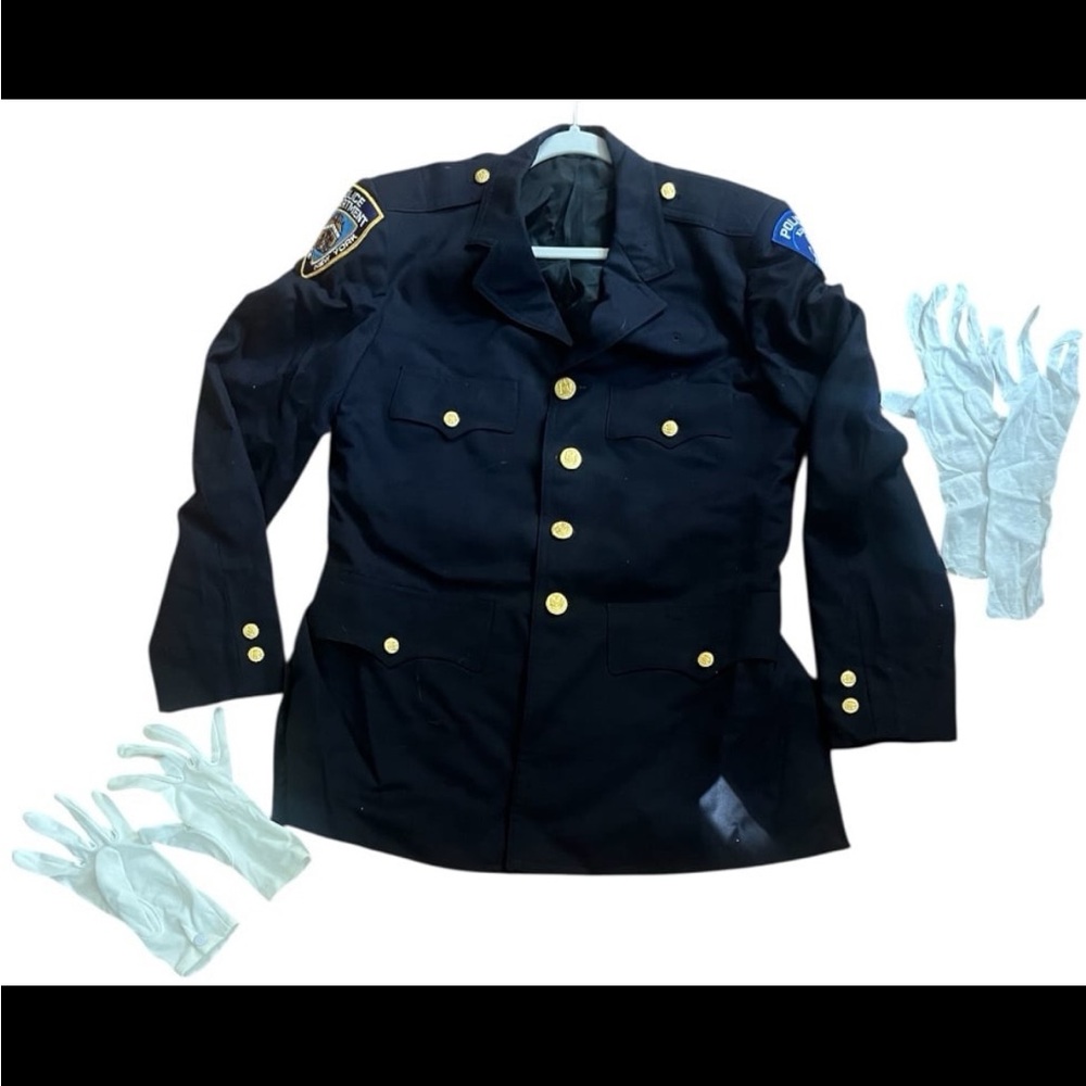 Vintage New York City Police ceremonial blouse jacket